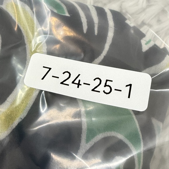 Banana Republic Blouse Womens Medium Swirl Print LS Boho Abstract Hippie Gypsy - Picture 11 of 11